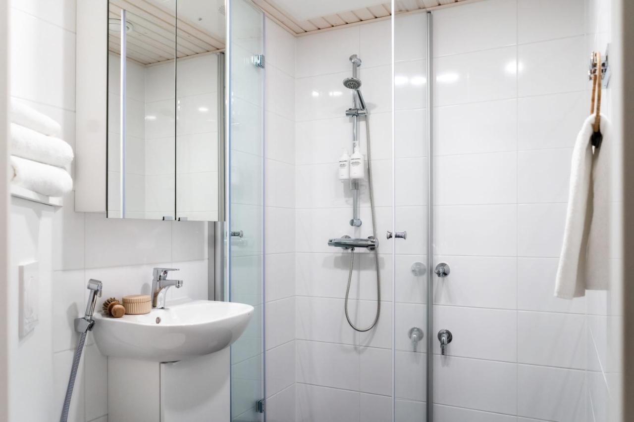 Apartamento Roost Pakkahuone - 3H, Autopaikka Ja Sauna Oulu Exterior foto